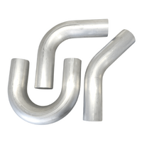 2.5" 3" 3.5" 4" Aluminium Alloy Mandrel Bends 45 90 180 Intercooler Intake Pipe