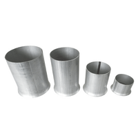2.75" Up To 5" Lipped Flange 20 Degree Aluminized Steel 