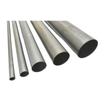 1" Up To 6" Inch OD Mild Steel Exhaust Tube Pipe X 1 Metre Long