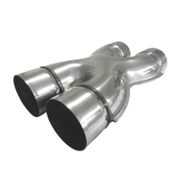2.5" Up To 3" Inch Exhaust X Pipe Stainless Steel 409 Grade
