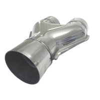 2" Up To 4" Inch Exhaust Y Pipe Stainless Steel 409 Grade